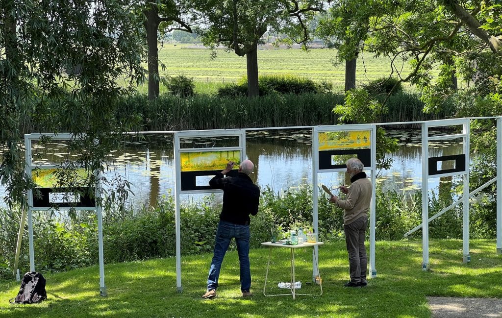 Jan en Eddy op Zuid 1a